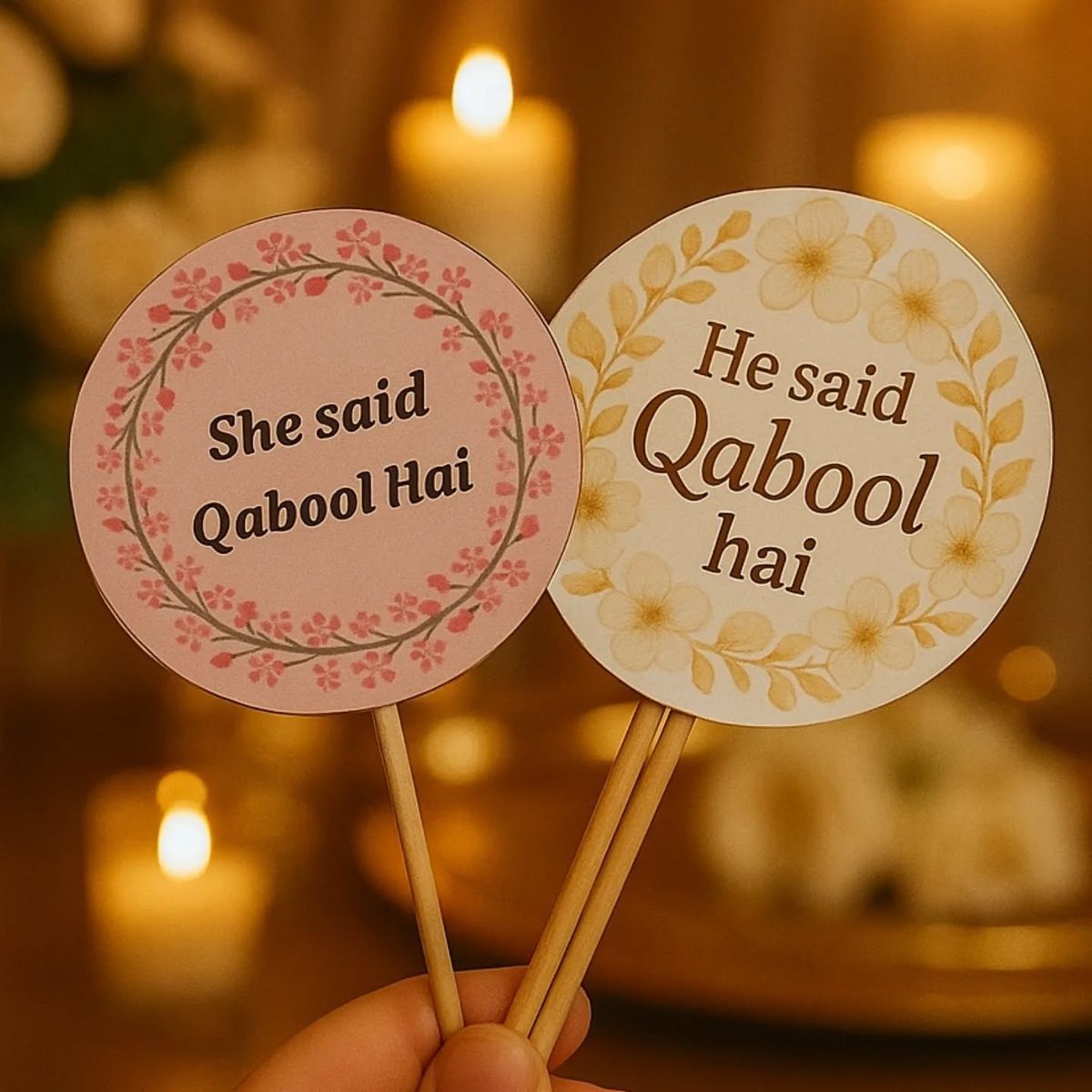 Wedding Sweet Toppers (Pack of 10 piece)