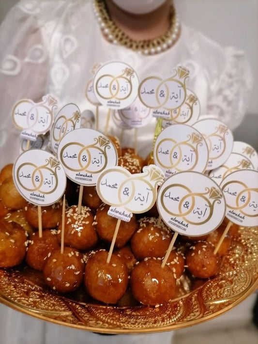 Wedding Sweet Toppers (Pack of 10 piece)