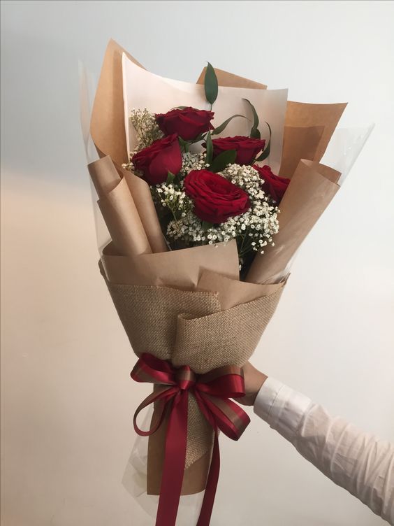 Crimson Love Rose Bouquet