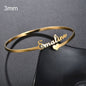 Personalized Name Bracelets with Love Heart