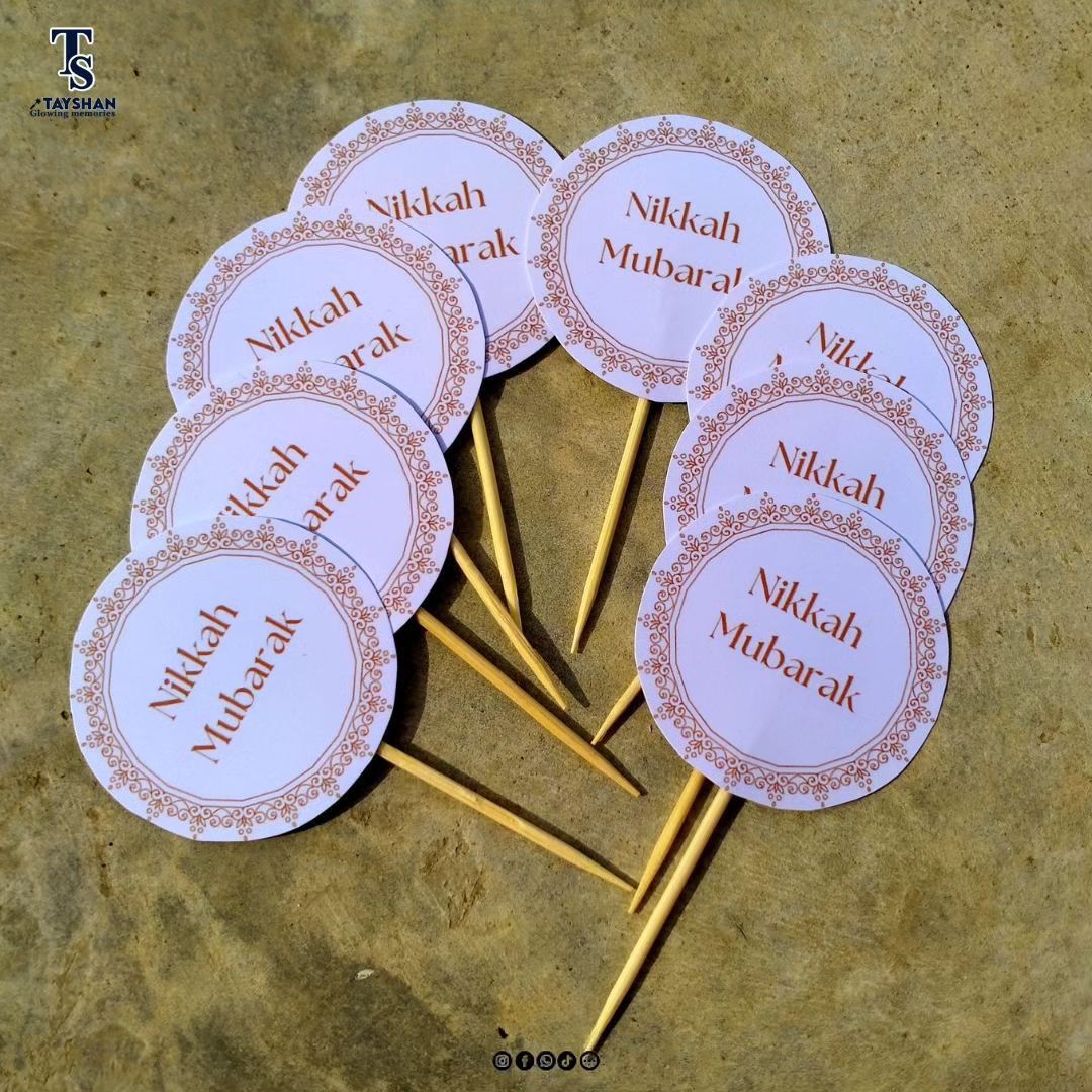 Wedding Sweet Toppers (Pack of 10 piece)