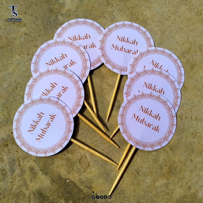 Wedding Sweet Toppers (Pack of 10 piece)