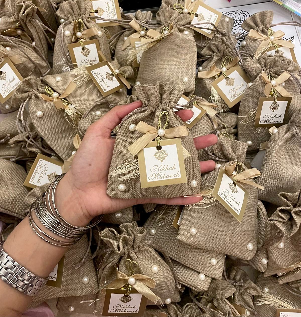 Nikah Elegance Favor Pouches (PER PIECE)