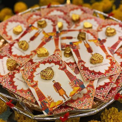 Mehndi Accessory Favor Cards (Pack of 10 Cards)