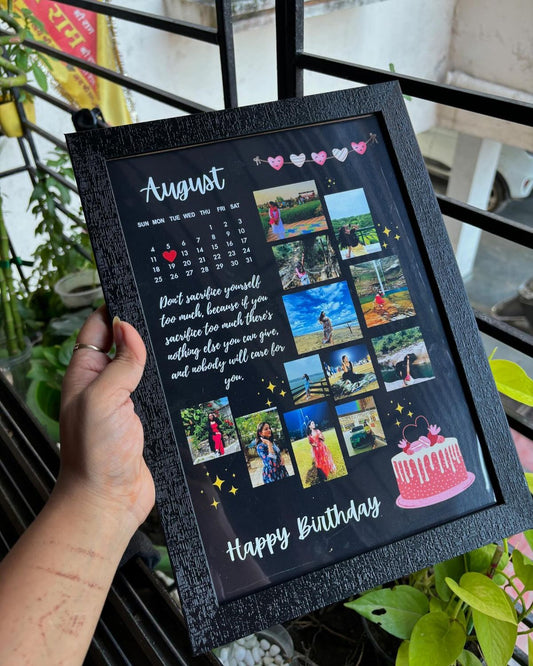 Personalized Birthday Memory Frame 🎁