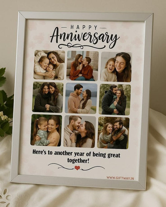 Personalized Anniversary Photo Frame 💖