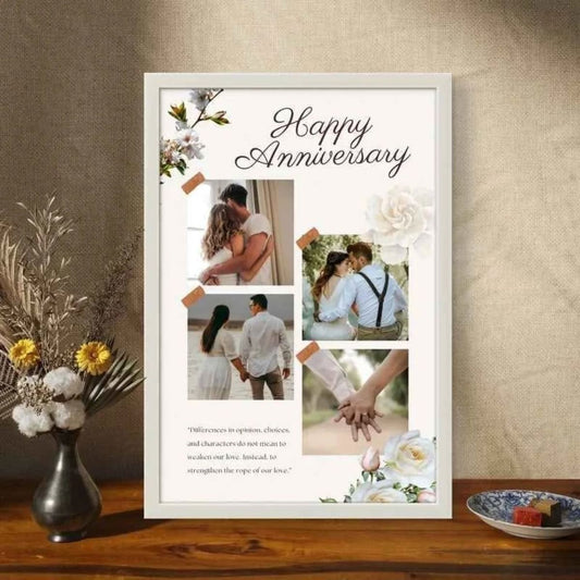 Personalized Anniversary Photo Frame 💖