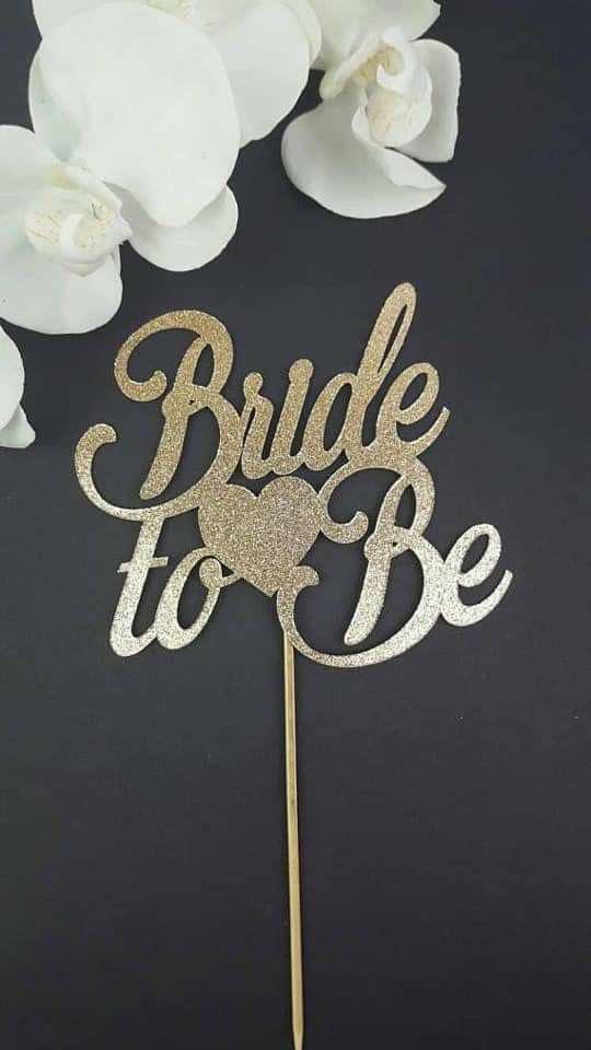 Bride To Be Topper