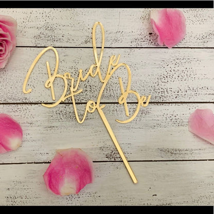 Bride To Be Topper